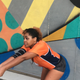 Gender-flipped Noya! Passing right in front of a wall is not ideal, believe it or not.